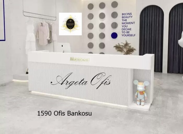 1590 Karşılama Banko (4) | Ofis Bankoları - Modern Banko Modelleri - Müşteri Karşılama Bankosu - Klinik Bankosu - Engelli Bankoları