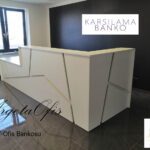 3007 Karşılama Banko (4) | Ofis Bankoları - Modern Banko Modelleri - Müşteri Karşılama Bankosu - Klinik Bankosu - Engelli Bankoları