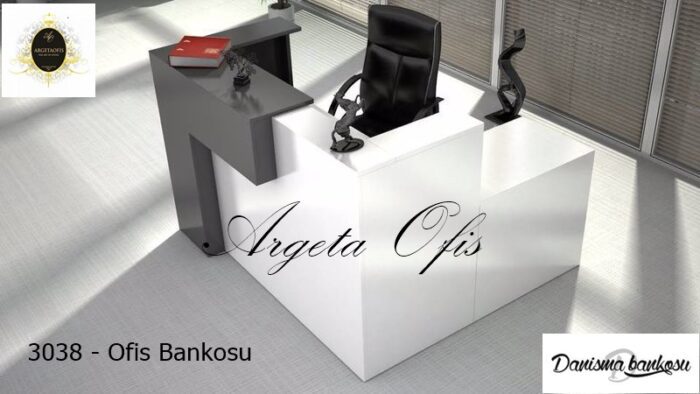 3038 Karşılama Banko (4) | Ofis Bankoları - Modern Banko Modelleri - Müşteri Karşılama Bankosu - Klinik Bankosu - Engelli Bankoları