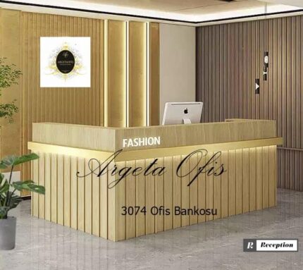 3074 Karşılama Banko (4) | Ofis Bankoları - Modern Banko Modelleri - Müşteri Karşılama Bankosu - Klinik Bankosu - Engelli Bankoları