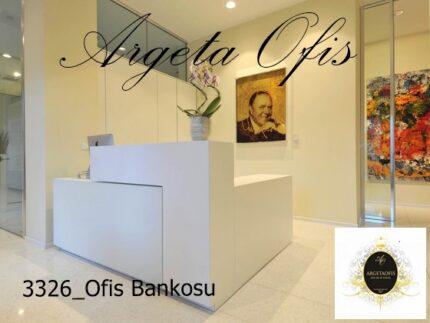 3326 Karşılama Banko (4) | Ofis Bankoları - Modern Banko Modelleri - Müşteri Karşılama Bankosu - Klinik Bankosu - Engelli Bankoları