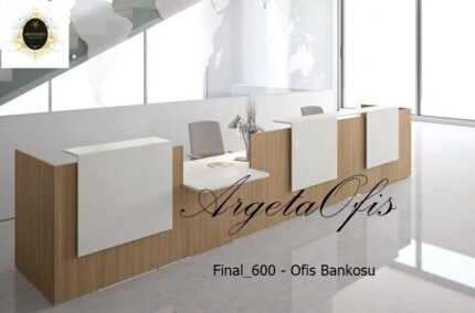 Final-600 Karşılama Banko (6) | Ofis Bankoları - Modern Banko Modelleri - Müşteri Karşılama Bankosu - Klinik Bankosu - Engelli Bankoları