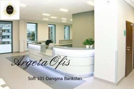 Soft-101 Karşılama Banko (10) | Ofis Bankoları - Modern Banko Modelleri - Müşteri Karşılama Bankosu - Klinik Bankosu - Engelli Bankoları
