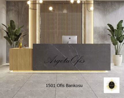 1501 Karşılama Banko (8) | Ofis Bankoları - Modern Banko Modelleri - Müşteri Karşılama Bankosu - Klinik Bankosu - Engelli Bankoları